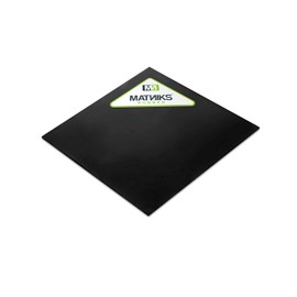 MATNIKS Nitrile Rubber Sheet (NBR) -12in x12in x 1/16” Thick, Fuel and Oil Resistant, Shore A60 Hardness, Black Smooth Finish, Ideal for Gaskets, Sealing, Automotive, Machinery, Plumbing, DIY Projects