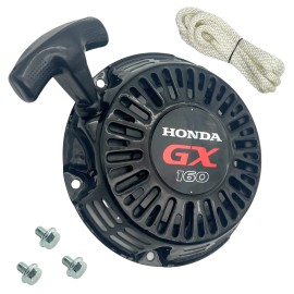 GX120 GX160 GX200 Recoil Starter 28400-Z4M-801ZD 5.5HP 6.5HP Rope Bolts Emblem