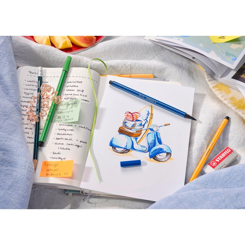 STABILO Pen 68 - Pennarello Premium - ARTY - Astuccio