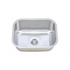 Wells CMU2318-9-1 Craftsmen Series Kitchen Sink Package, 23" 18 Gauge,