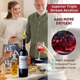 Animal-Designed Wine Stoppers, Funny Wine Stopper Sets, Equipped With A Wine Aerator Pourer Spout And Bottle Stoppers, Are Popular Tools For Bars And Wine Cabinets (Elephant and Horse shape,2 pack)