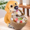 VelluraCove Dog Candy dish Candy bowl, key bowl for entryway