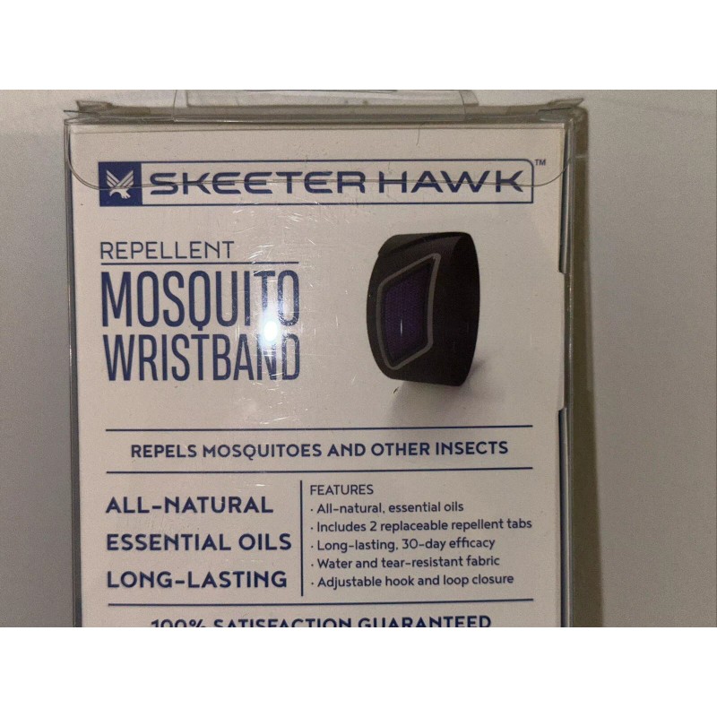 Skeeter Hawk LOT OF 4-Mosquito WRISTBANDS Repellent Skeeter Hawk INCLUDES