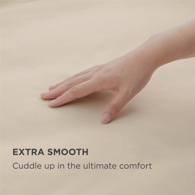Bedsure King Size Fitted Sheets - Bed Sheets Extra Deep