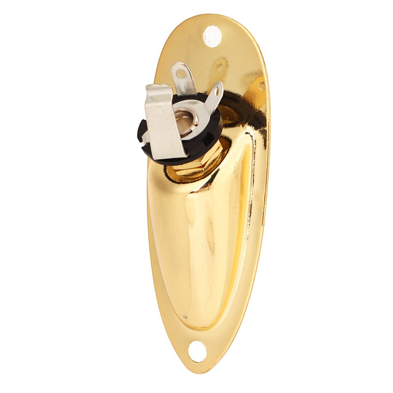 Boat Guitar Output Jack Gold Metal Electric Guitar Pickup Output