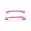 Semetall 10Pcs Pink Kitchen Cabinet Handles,Cartoon Drawer Pulls Aluminum Alloy