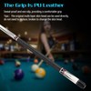 Pool Sticks 147cm / 57.9in Maple Fancy Nine-Ball Cue Double-Section Billiard