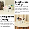 Classroom Caddy Storage Basket with Handle, 6 Pack Plastic Arts