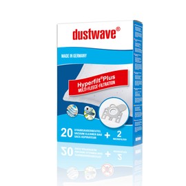 20x dustwave® PREMIUM-Staubfilterbeutel (Vlies) passend für Miele - Comfort XL - S 5 Bodenstaubsauger/Extradickes Spezialvlies für Allergiker - Markenstaubfiltertüten "MicrofiltPlus®" Made in Germany