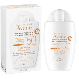 Avène Avene Sun Mineral Fluid SPF50+ 40ml Exp.Date: 06/2027