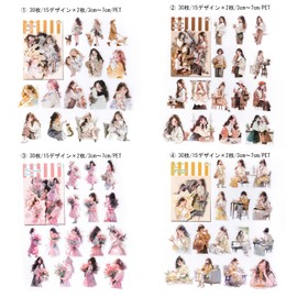 Collage Material Seal Assortment Design Paper (Roman)