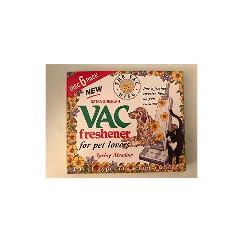 6 Pack Extra Strength Vac Fresheners For Pet Lovers