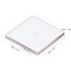 Smart Switch White Intelligent Wifi Wireless Remote Controller 100‑240VAC 10A
