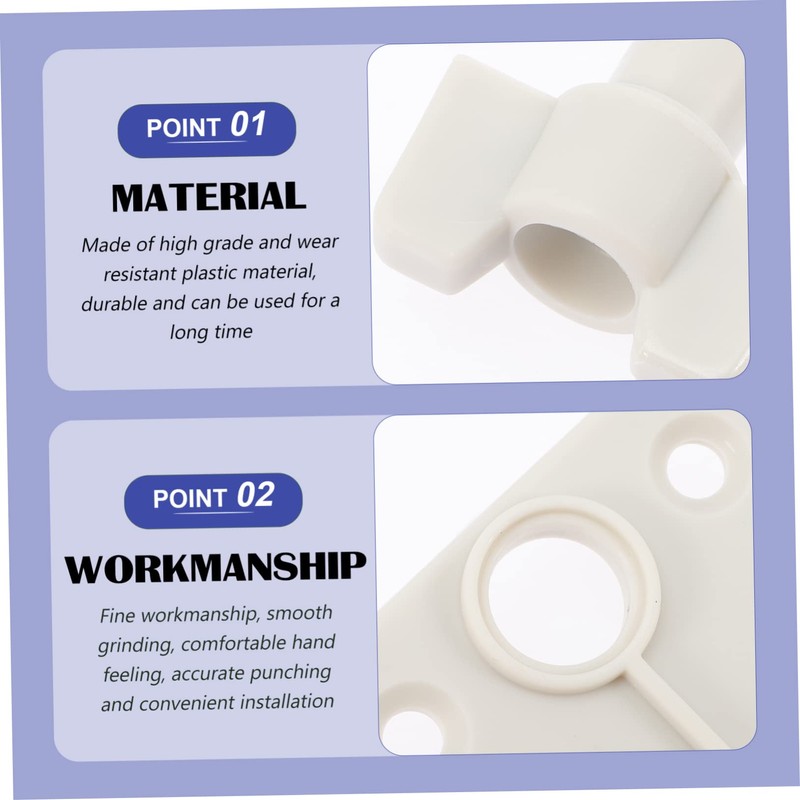 CORHAD 1Set Lightweight Boat Door Latch Wear Resistant Safety Latch