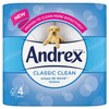 ANDREX T/Rolls 4 Pack White PMœ2.50
