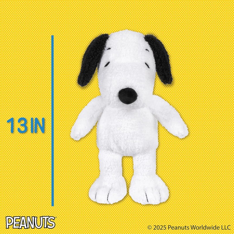 Peanuts Charlie Brown Snoopy Plush Cuteeze with Crinkle Feet Soft