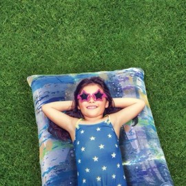 B4 Adventure Aqua Blob Sensory Water Bed Pillow Vestibular Autism Special Needs Mat 31" x 40"