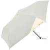Because Because Folding Umbrella, 21.7 inches (55 cm), UV Protection,