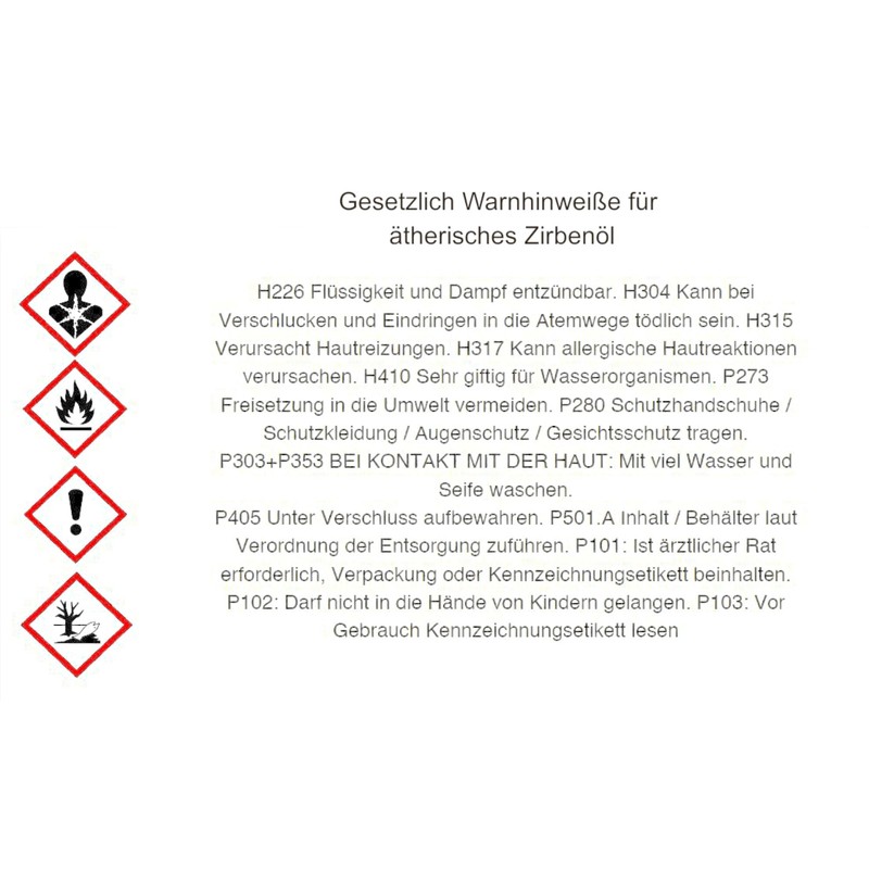 Zirben-Würfel Duft-Set | Zirbenholz-Würfel mit Motiv und Tropfstruktur + Zirben-Öl