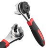 CMTOOL Adjustable Ratchet Wrench Kit for 6-22mm Screw, Portable Adjustable