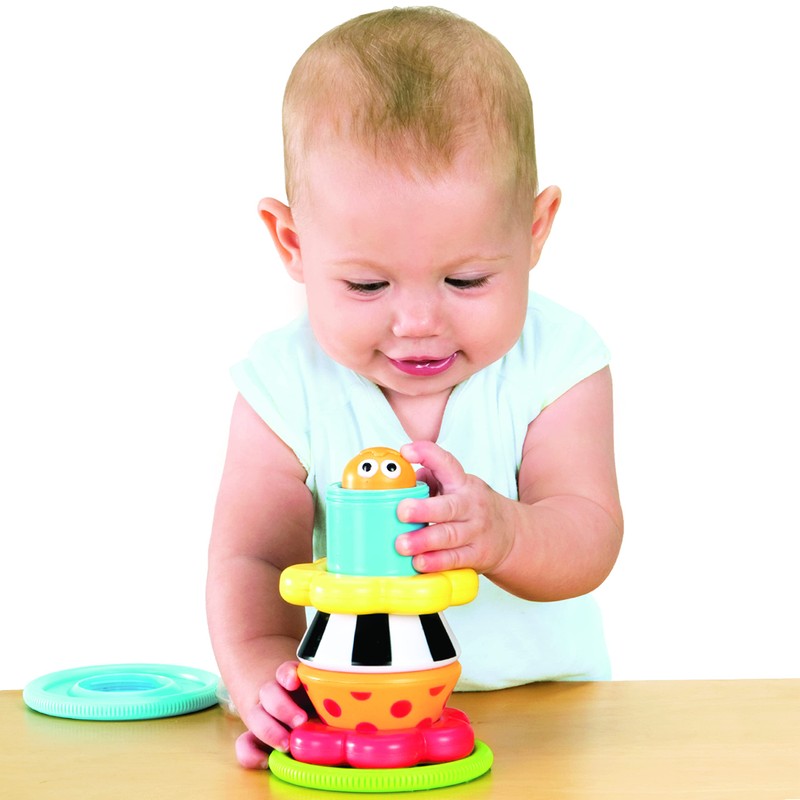 Yookidoo Musical Crawl 'N' Go Snail Toy with Stacker -
