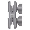 FANAUE Composite Double Socket Swivel Arm,DA-100PRO 3.7" Length, Aluminum Construction,