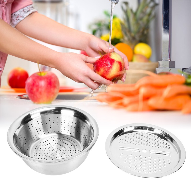 304 Stainless Steel Drain Basin 3 In 1 Set Vegetable