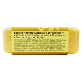 One With Nature Dead Sea Mineral Soap, Lemon Sage, 7-Ounces (Pack of 6)