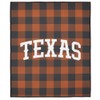 LOGOVISION University of Texas Picnic Outdoor Blanket, 50"x60" Buffalo Checks,