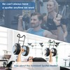 QKOQKO Dumbbell Spotter Hooks Hangers，Heavy Power Dumbbells Rack Attachments for