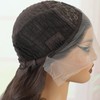 Creamily 13×3 Dark Brown Lace Front Wig 30 Inch Long