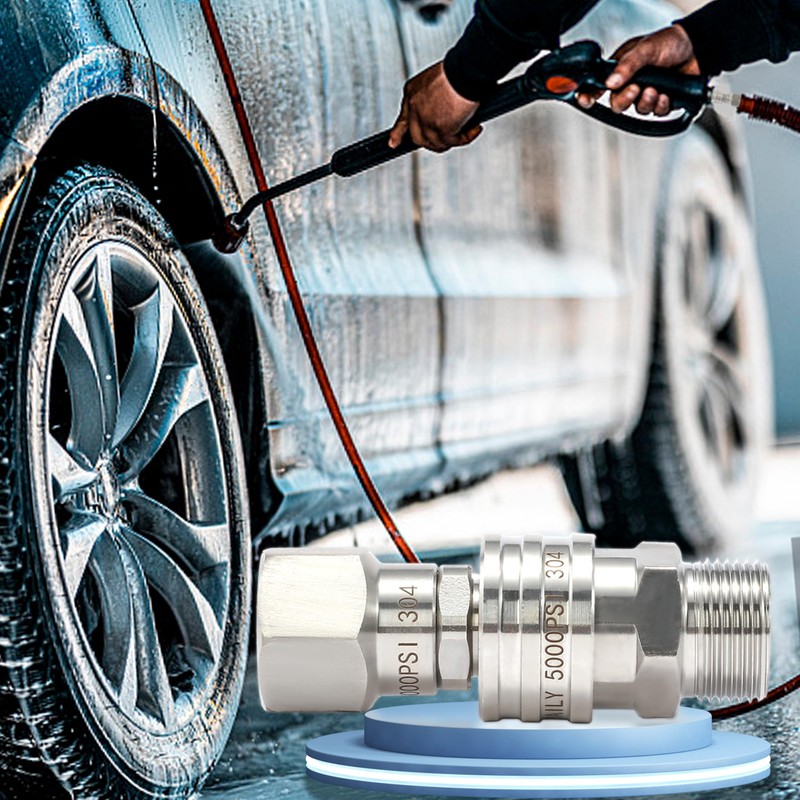 Tool Daily Pressure Washer Adapter Set with Swivel, M22 14mm
