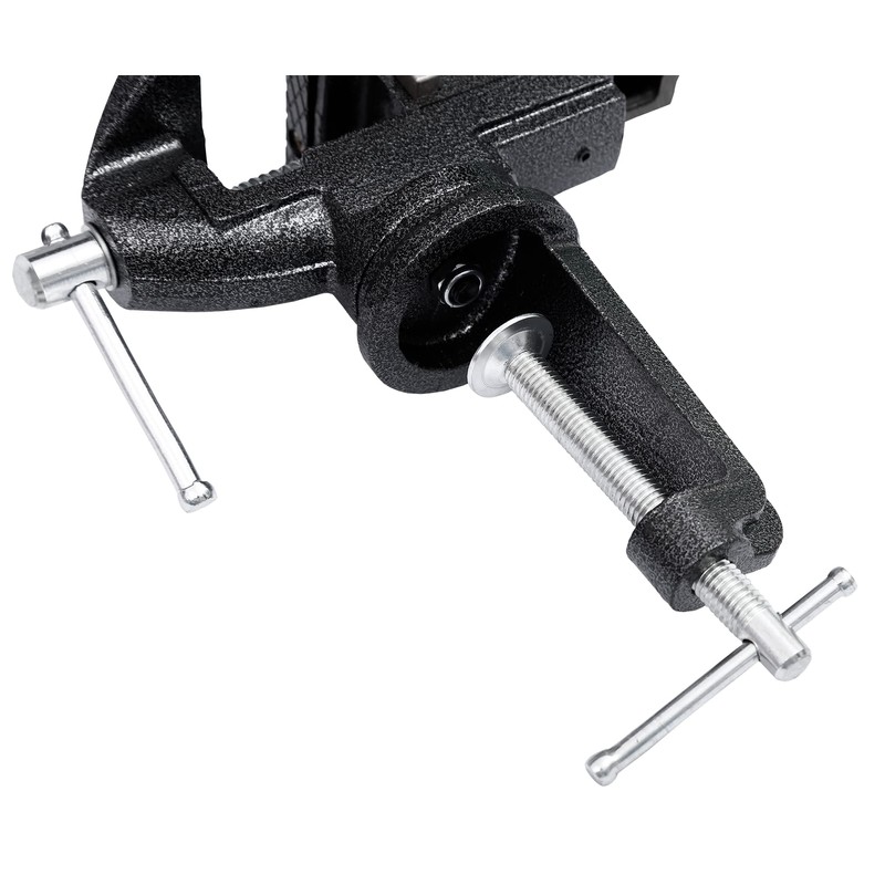 Wedge Guys Bench Vise w/Quick Release & Swivel + Removable
