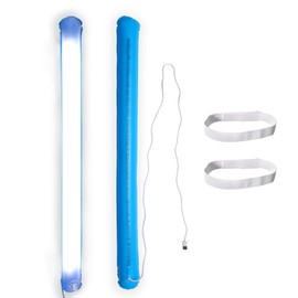 Inflatable Camp Lantern Light Tube USB Powered Flashlight Foldable Travel Camping Light