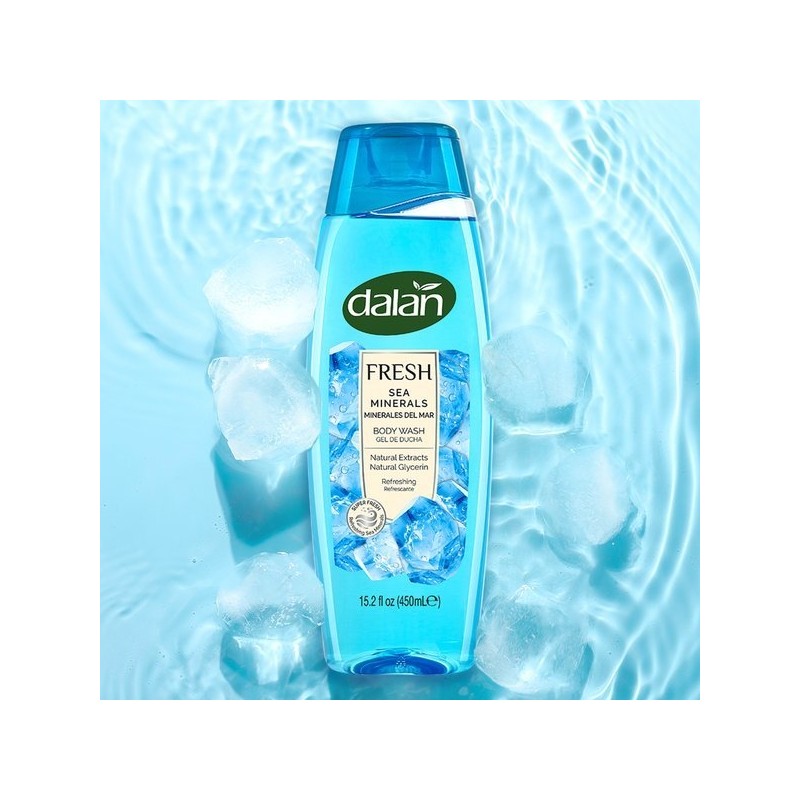 Dalan Fresh Body Wash Sea Mineral Scented Body Cleanser 450ml