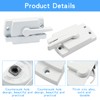 BokWin 2 Pcs Sliding Window Sash Locks and Keeper Cam