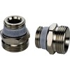 Simplex D5 ½" x ¾" Ni Connection Set with Euro