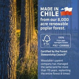 Disposable Wooden Cutlery Set - 100% Home Compostable - 480 Mix (240 Forks, 80 Spoons and 160 Knives) 6.5", Bamboo Utensils Alternative, Eco-Friendly, Organic, Sustainable and Carbon Neutral Certified