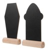 Cabilock 2pcs Drawing Blackboards Boards for Restaurant Desktop Boards Message
