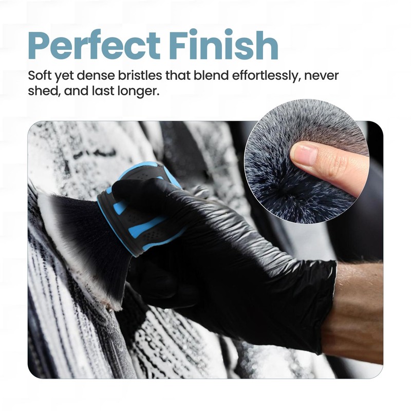 CA Detailing Car Detailing Brush – Soft Bristle Auto Cleaning
