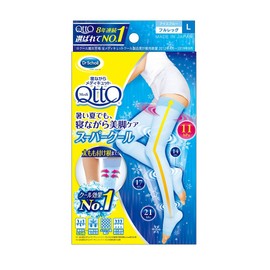 着圧スパッツ メディキュット 寝ながらメディキュット スーパークール フルレッグ L 着圧 加圧 靴下 スリム 美脚ケア 夏用