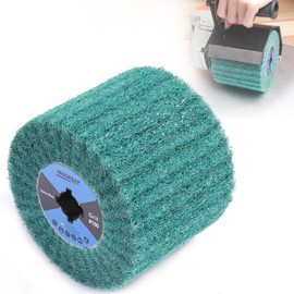 MOGRQAP Sanding Roller Brush Grit 180 Sanding Sleeves Sanding Roll Brush Sanding Rollers for Satin Machine Brush Machine Wood Metal Surface Polishing