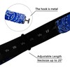 Alizeal Mens 2pcs Gradient Color Classic Paisley Self-tied Bow Tie