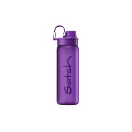 satch Sport Trinkflasche BPA frei 650 ml, Auslaufsicher und Kohlensäure geeignet, für Sport- und Erfrischungsgetränke Lila