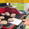 Mallez Stainless Steel Griddle Grill Spatula, 6 x 5" Heavy