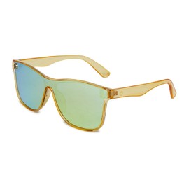 Funky Junque Mirrored Sunglasses - Gold