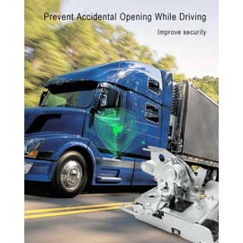 EMIHO Right Passenger Side Door Lock Latch Assy Fit for Volvo Truck LH VN VNL VT FH12 FH16 FM9 FM12 FM7 FL6 FL7 FE7, Replace 20588326 8143653