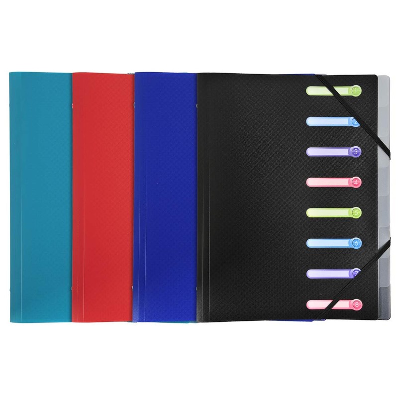 Exacompta 56180E Premium Folder Opaque Made of Sturdy Plastic DIN