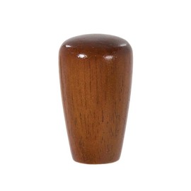 B&P Lamp® Conical Style Hardwood Finial, Oil Rubbed Finish, 1-7/8 Inch Height, 1-1/8 Inch Diameter