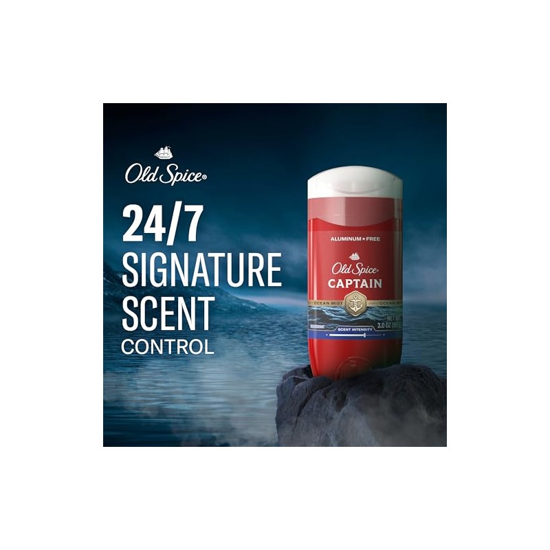 Old Spice Desodorante Aluminio Hombres Protección Contra Olores Frescura Aroma